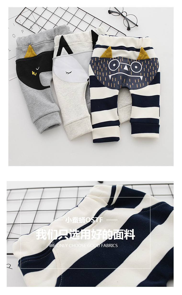 加绒卡通裤_01