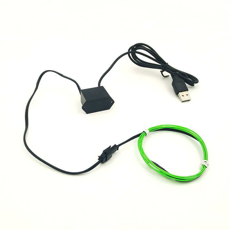 5vusb interfaz 1,3mm luz fría traje interior colorido iluminación decorativa productos muebles línea de la Lámpara decorativa