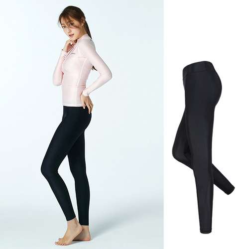 Women's Summer Diving Suit, Split Long Sleeve Sun Protection Bodycon Jellyfish Diving Suit for Outdoor Sports and Surfing