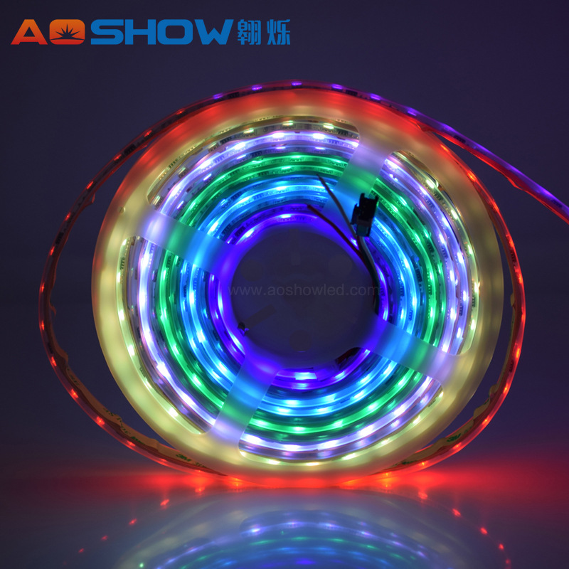 12V套管防水 5050幻彩1903 2811 每米60灯 订制   KTV 酒吧灯带|ru