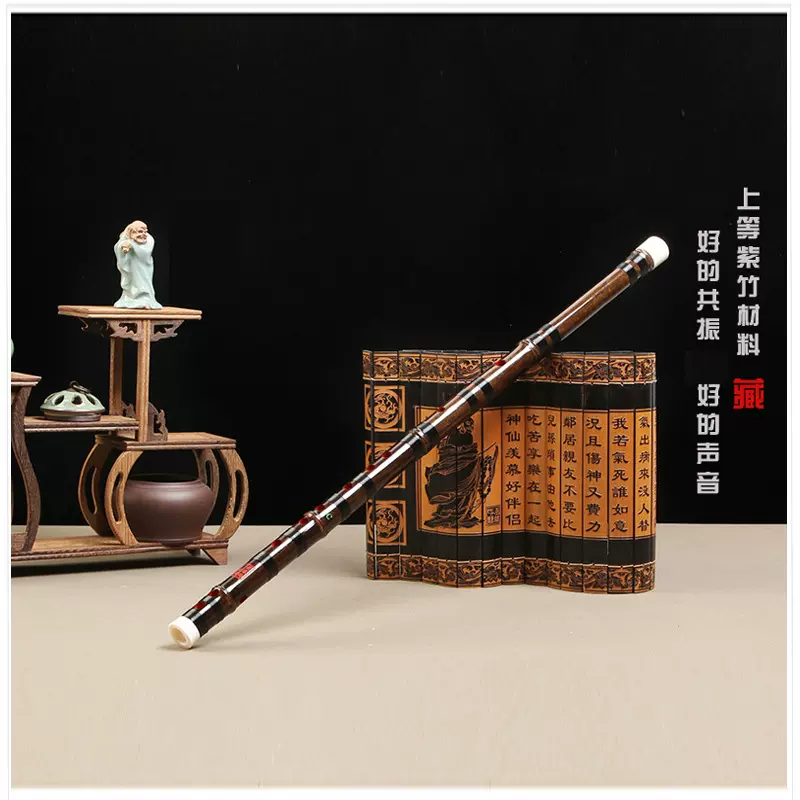 笛子 南音笛子紫竹笛南音精品紫竹专业演奏笛送一节皮包送配件