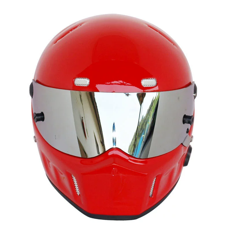 Половина шлема, тёплая картина karting, стеклянная гоночная машина, bluetooth