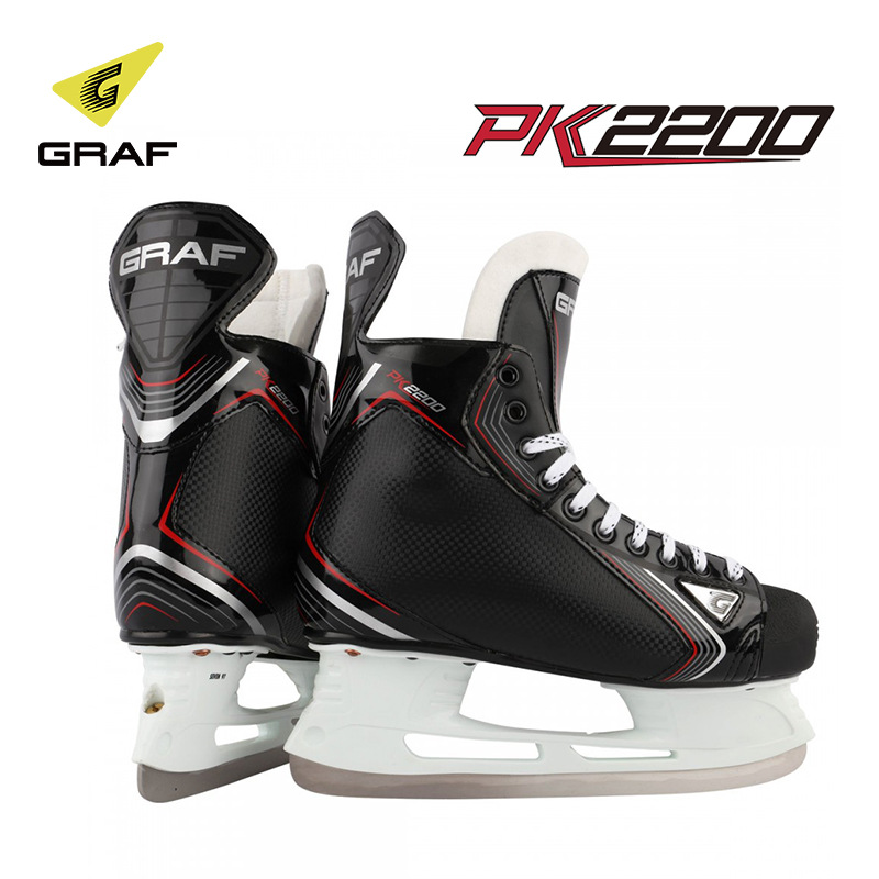 GRAF 正品保障瑞士进口冰球鞋PK2200极速系列男女成人冰球冰刀鞋|ru