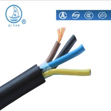 起帆电线 YZ橡皮电缆系列 耐磨铜芯橡胶软线 国标包检测 足米足量