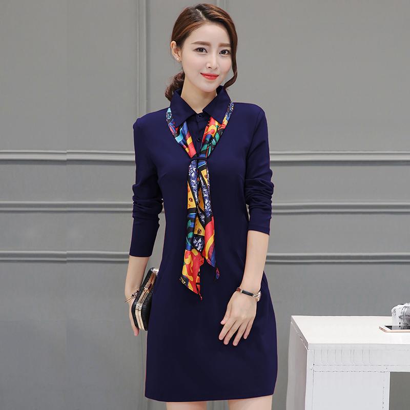 2017年新款京东商城女装春装韩连衣裙春天衣