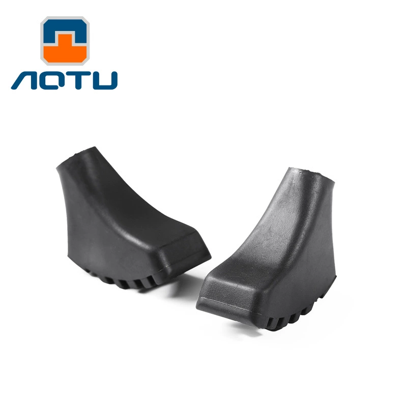 Вогнуто-выпуклая крышка наконечника шеста аксессуары крышка для лазанья лыжная палка нескользящий коврик костыль резиновая крышка Внешняя торговля оптовая продажа AT6338