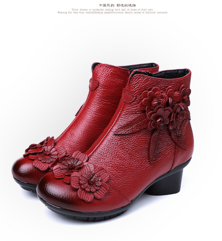 Bottes femme TRANQUILLEMENT en En cuir - Ref 3355144 Image 26