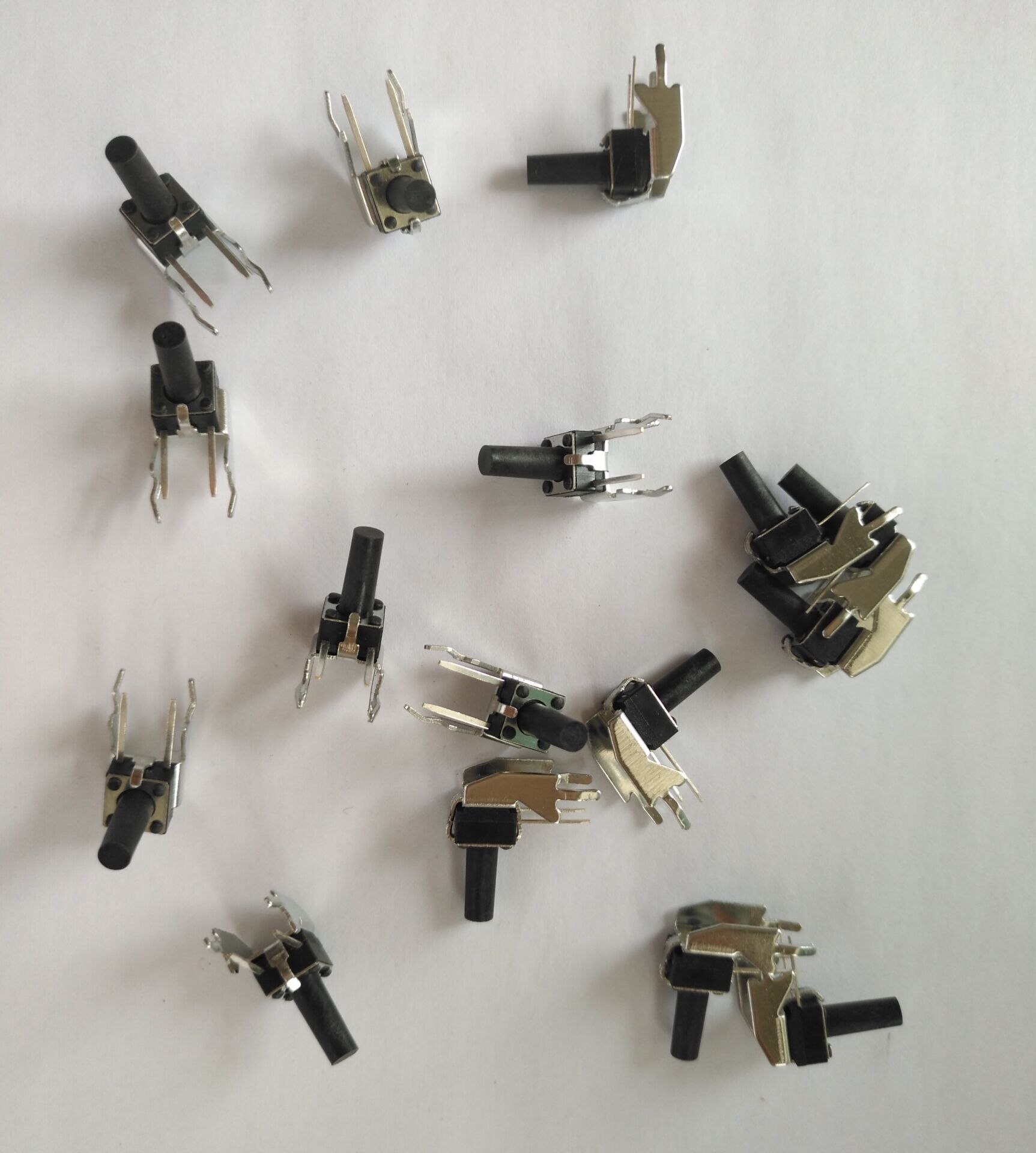 销售KFC-822B轻触开关6*6*6带外支架轻触开关 按键开关6*6*7.5 8.