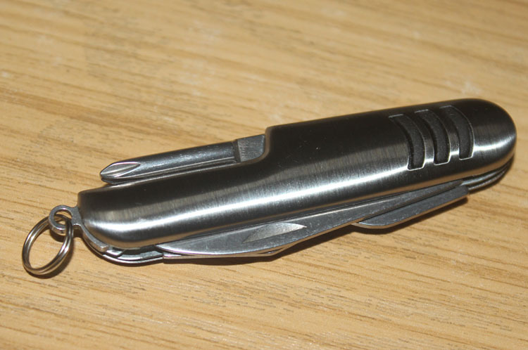 Couteau de survie COUTEAU MULTIFONCTION en Acier à haute teneur en carbone - Ref 3398028 Image 6
