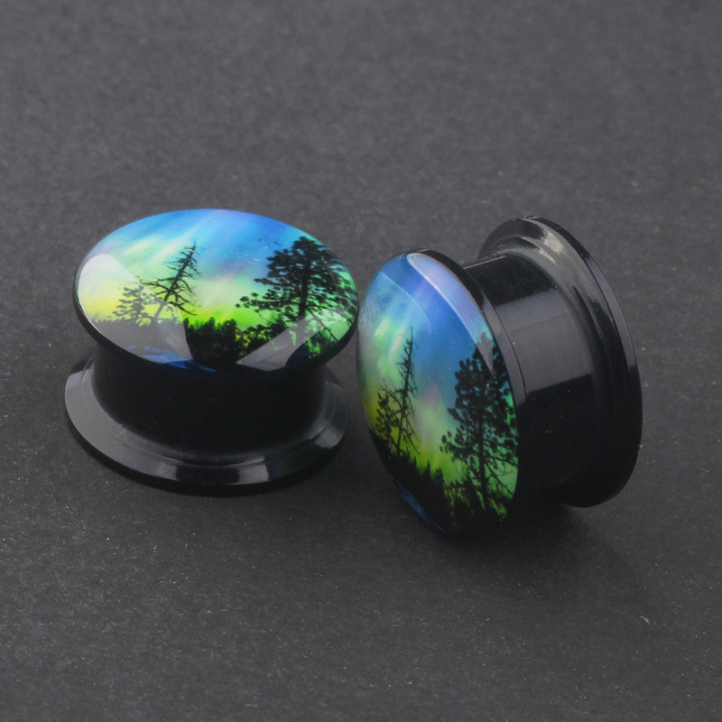 Pointed titanium steel lip stud product view