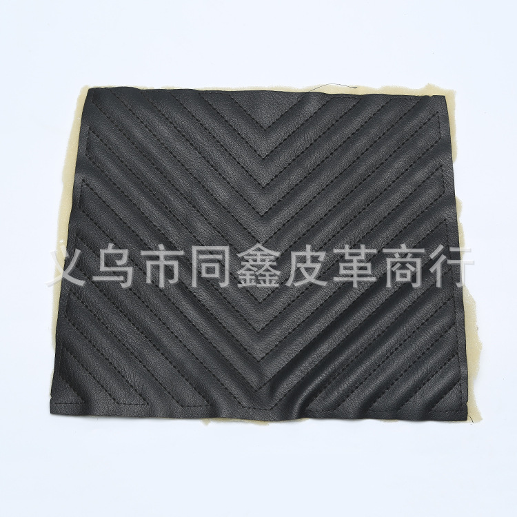 厂家直销  箱包材料鞋料服装等片绣 加工批发绗缝绣花