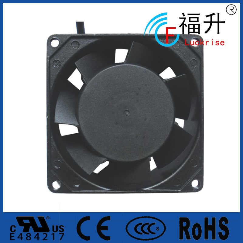 散热风机供应机柜散热风扇220V机柜轴流散热风扇FULLTECH8038