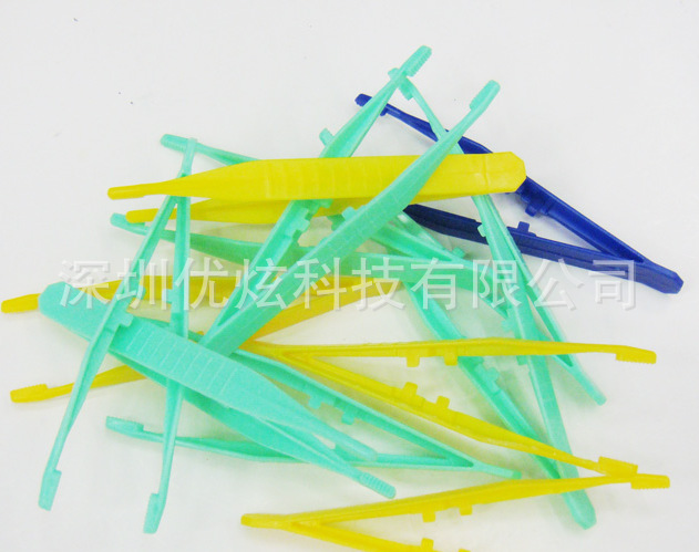 出口外贸 供应镊子 塑料镊子  镊子钳 弯头镊子 TWEEZERS