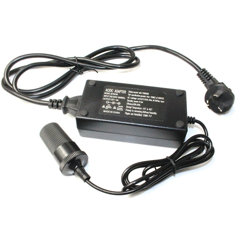 Источник питания, пылесос для домашнего использования, зажигать, 220v, 12v, 60W