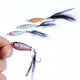 Sinking Jigging Spoon Lures Deep Diving Jigging Spoon Baits Fresh Water Bass Swimbait Tackle Gear