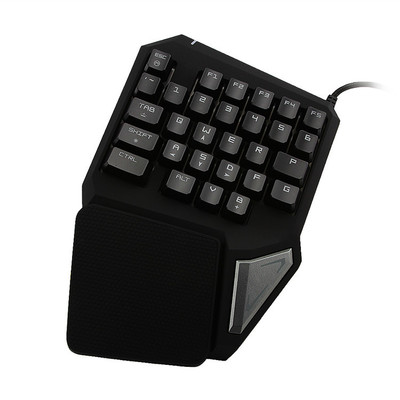 多彩T9 pro游戏竞技七色背光pom轴单手机械手感有线键盘厂家批发|ms