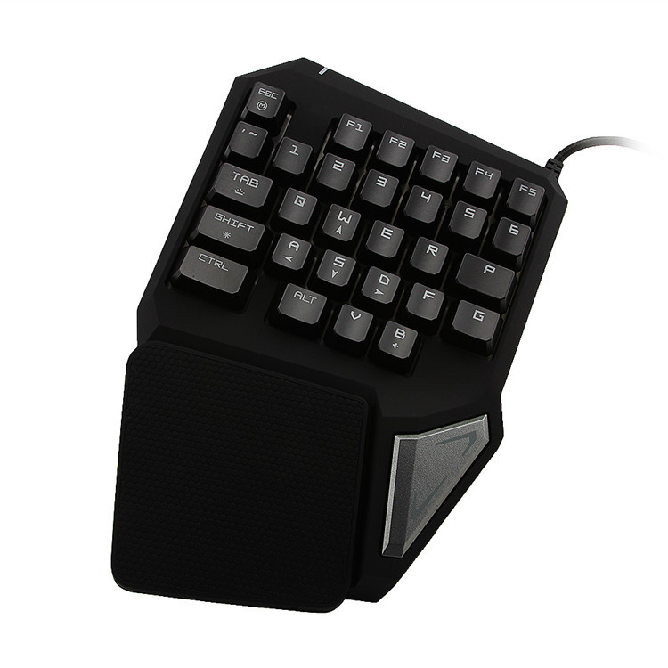 多彩T9 pro游戏竞技七色背光pom轴单手机械手感有线键盘厂家批发|ms