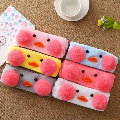 Korean Edition ins Same style headband lovely Broadside yoga motion Hair band Hyaluronic acid duck Wash one's face Headband Eye mask