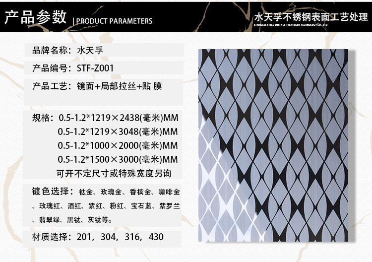 不锈钢组合工艺板