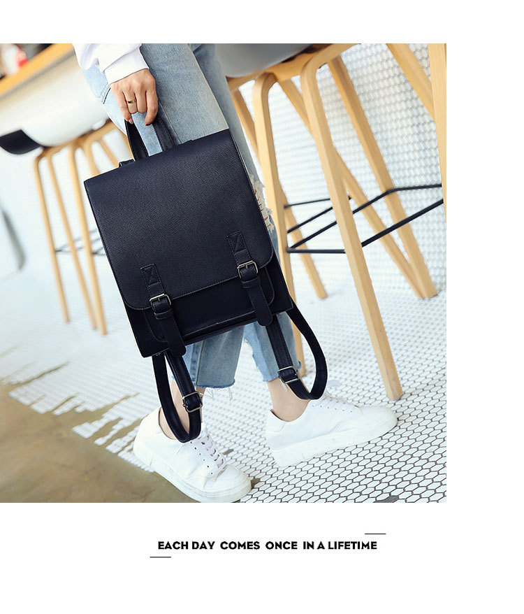 Korean version PUfashion bag (gray)NHPB0233-gray