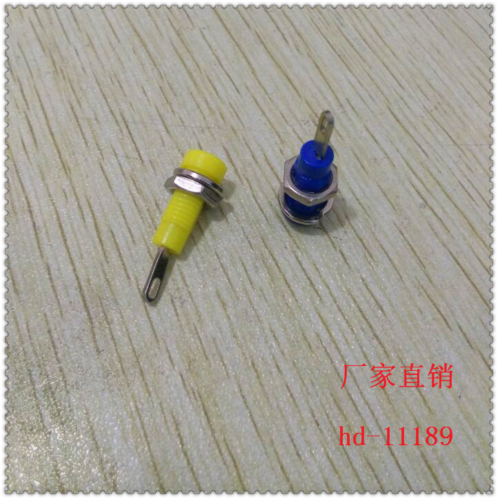 纯铜2mm香蕉插座、测试面板插座、接线端子母子孔插座安全插