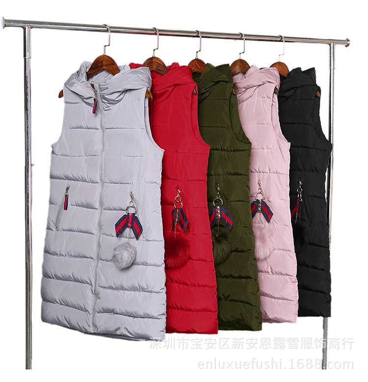 Gilet femme en Mélange de coton - Ref 3316385 Image 4