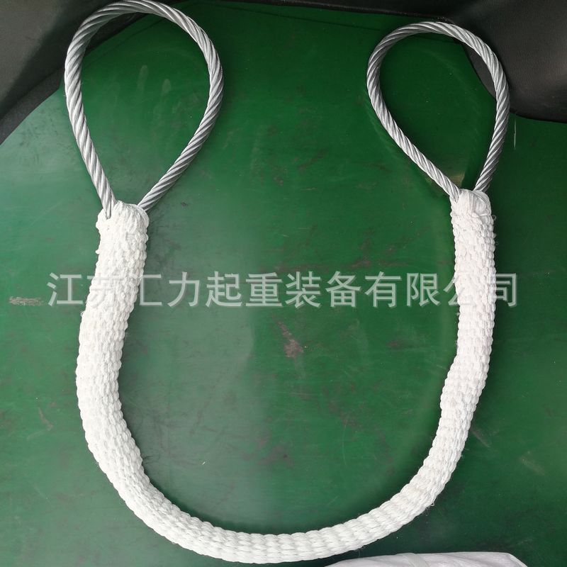 供应钢丝绳吊具19mm、两头钩起重吊具2t5m
