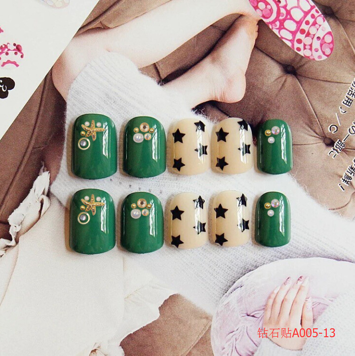 Diamond nail stickers, super shiny Japanese design, diamond stickers, self-adhesive nail drill, in stock, wholesale and customization detail image 15