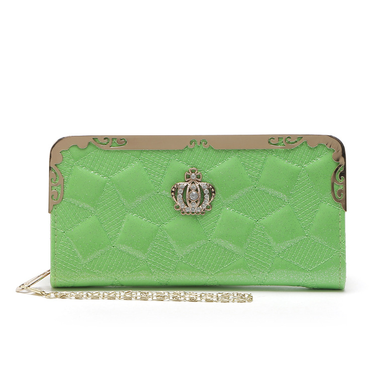 Korean Crown Diamond Clutch Bag display picture 6