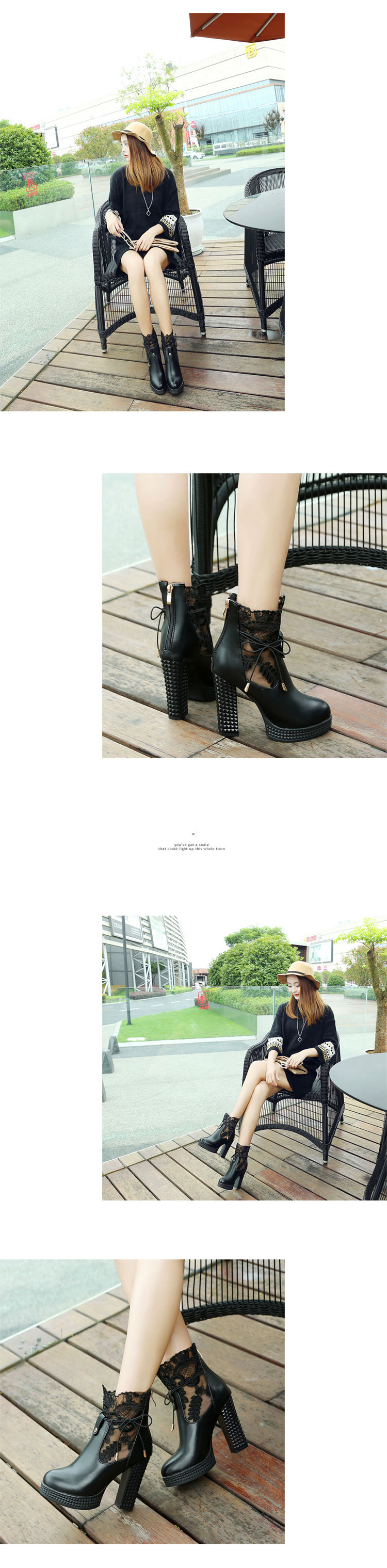 Bottes femme en PU artificiel - Ref 3355040 Image 19