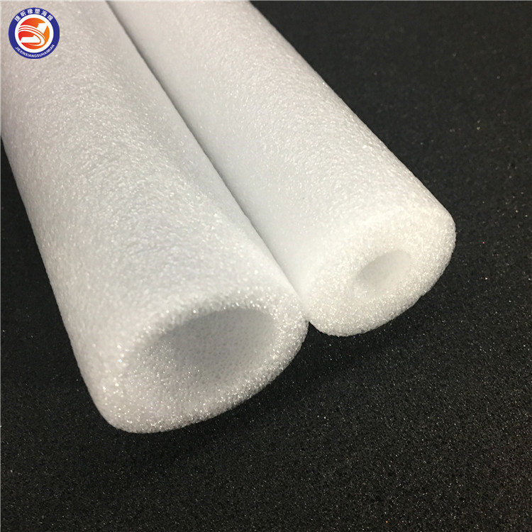 厂家生产 白色泡沫空心管 epe珍珠棉保护套套管 铁管防护管套