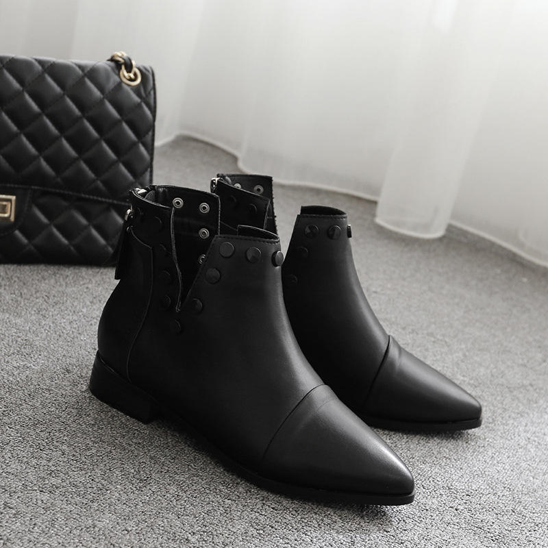 Bottes femme en PU artificiel - Ref 3355025 Image 3