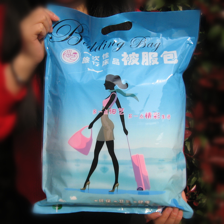 正品一次性旅行床品被服包床单枕套被罩4件套纯棉优质一次性床品|ms