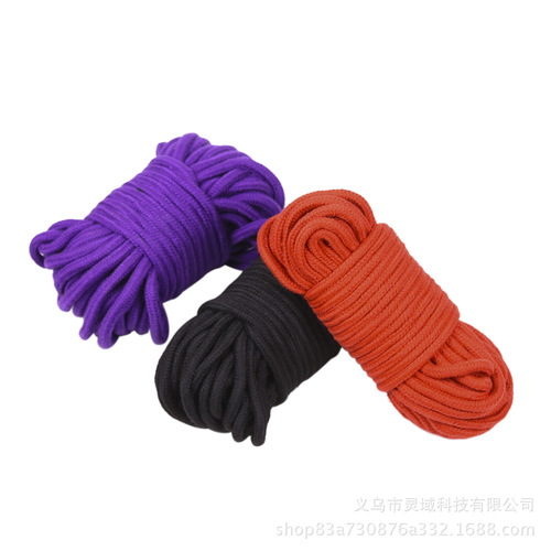 Wholesale custom-made cotton rope, hemp rope, silk rope, fun rope, rope art, bondage, women's cotton rope, alternative toys