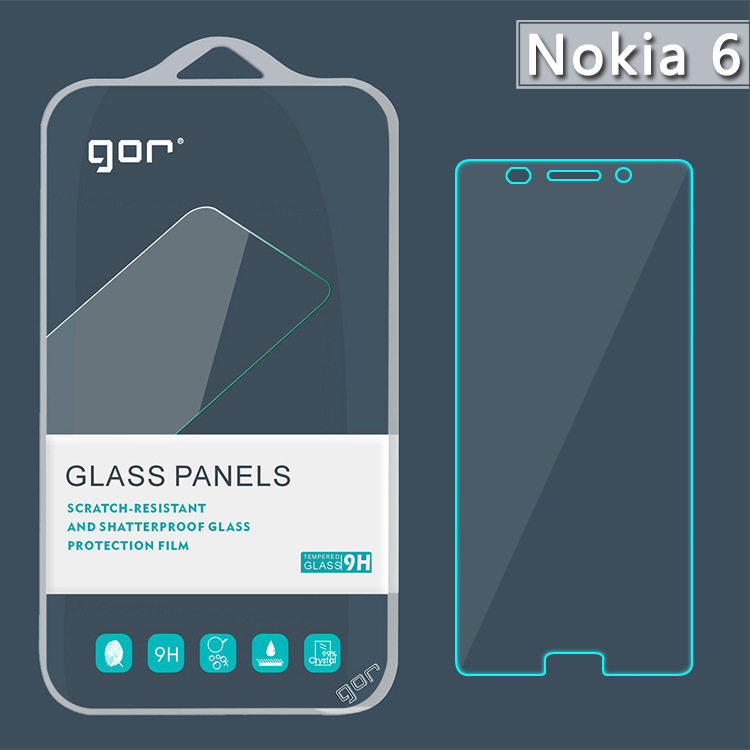 GOR is suitable for Nokia Nokia 6 tempered glass film TA-1000 mobile phone screen explosion-proof protective film