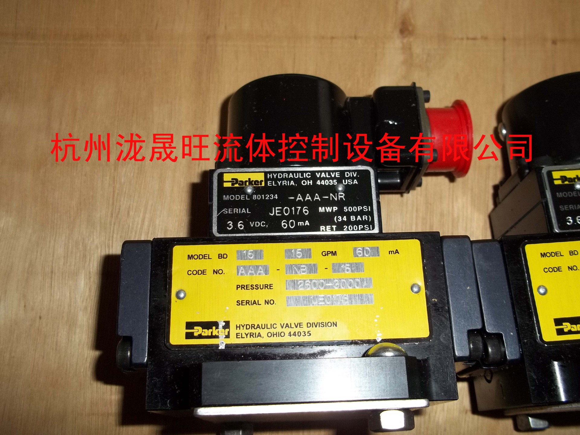 特价供应Parker派克BD15AAANB15   BD15AAANB15伺服阀