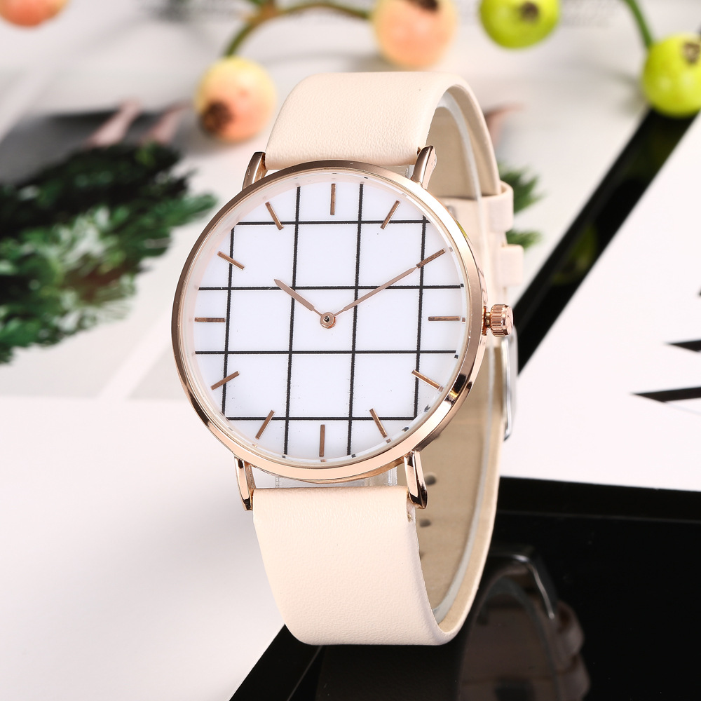 fashion Watch (Silver head brown)NHHK0848-Silver head brown