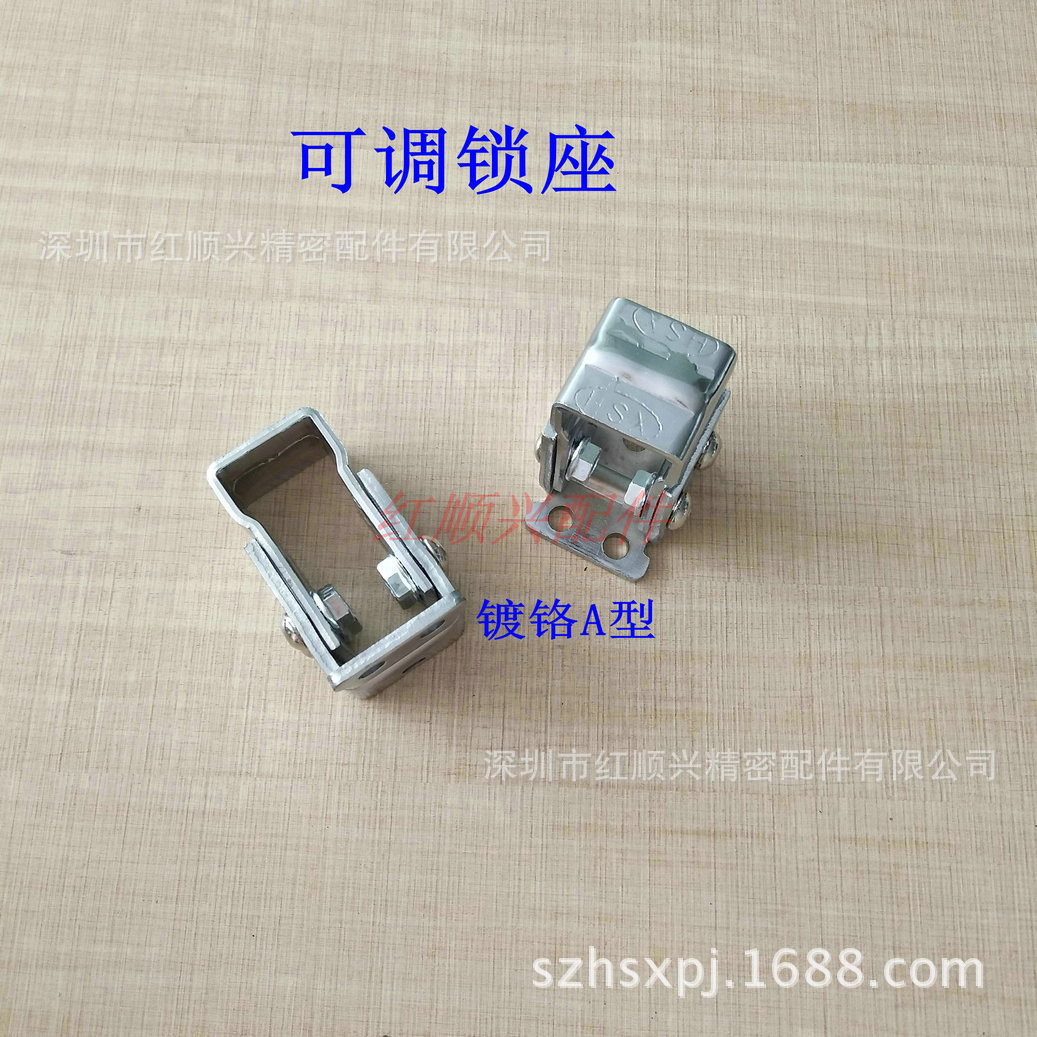 HS-180-3烘烤箱方圆杆门锁,拉杆锁大型工业设备老化箱门拉手