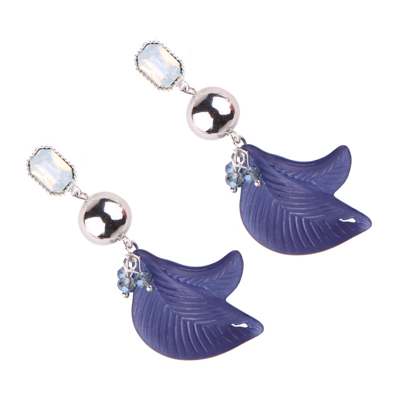 Occident and the United States Acrylicearring (blue)NHJQ9275-blue