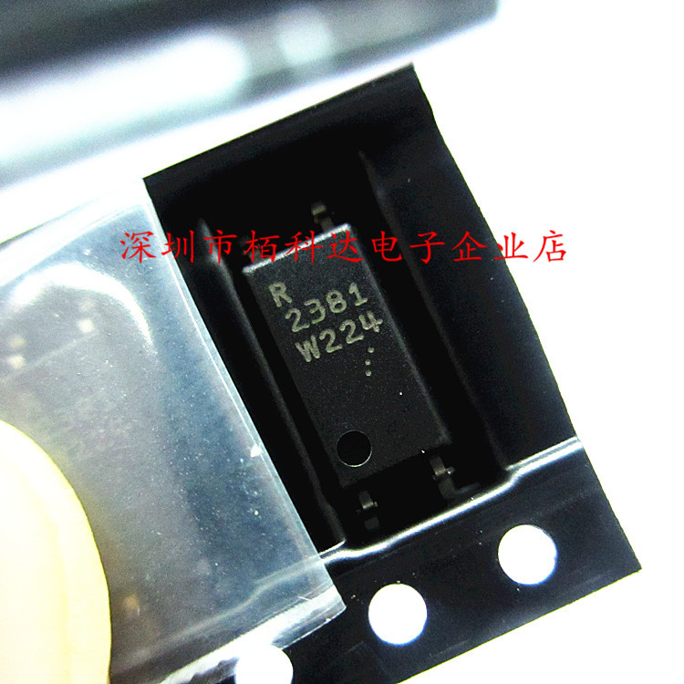 R2381 贴片LSOP-4 2.54mm光隔离器 晶体管 光电输出PS2381-1Y-AX