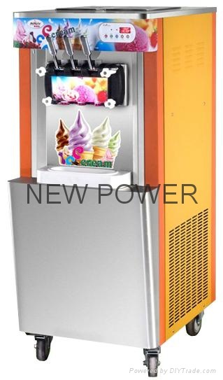 22L立式冰淇淋机三色冰淇淋机立式冰淇淋机雪糕机三色冰淇淋