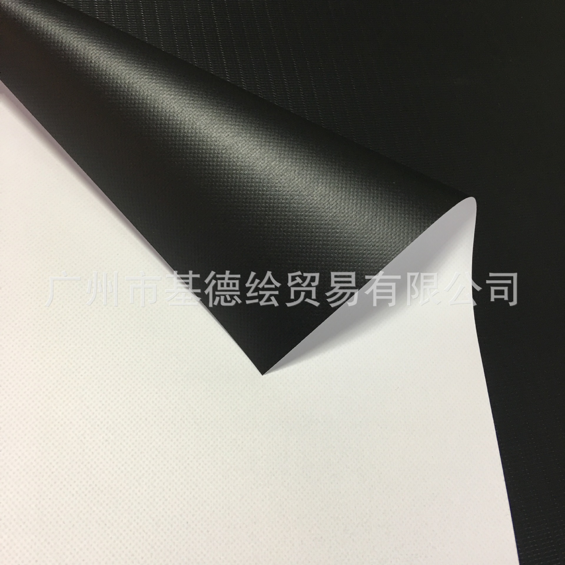 UV夹黑双喷布 双面喷画布 双喷夹黑吊旗布 挂画双喷布 双面喷-阿里巴巴