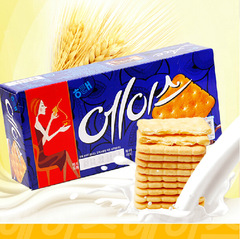Korean imported food snacks Haitai ACE salty biscuits ace large box 218g recommended