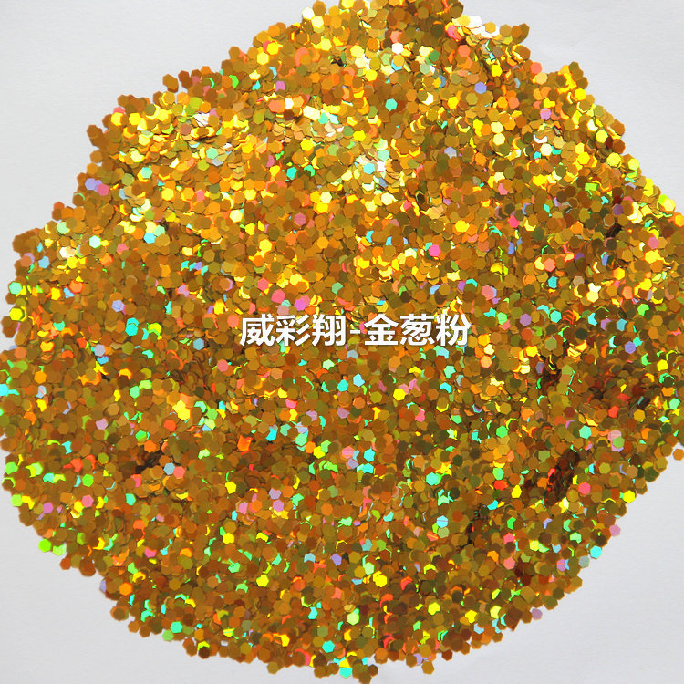 Wholesale of gold onion powder, sequins, hexagonal heart, five-pointed star, irregular-shaped laser colored PET sequins, nail gold powder and glitter powder pic 39