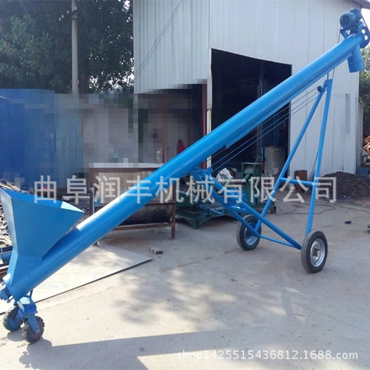 沙子上料提升机 石子送料提升机 螺旋提升机