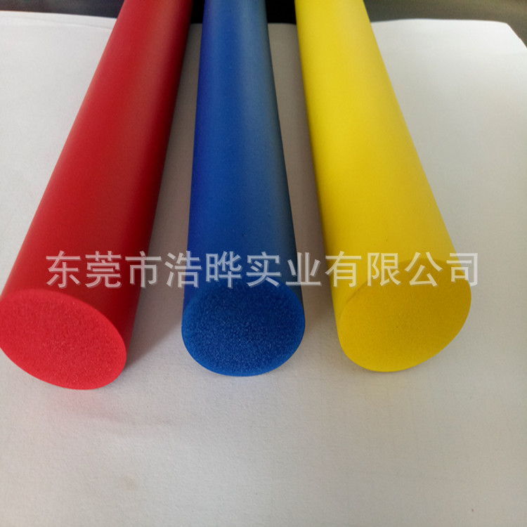 厂家直销黑色eva泡棉 橡胶发泡nbr实心管软套管