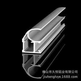 工业铝型材  铝型材氧化银白材质6063-T5铝材加工定 制 CNC深加工