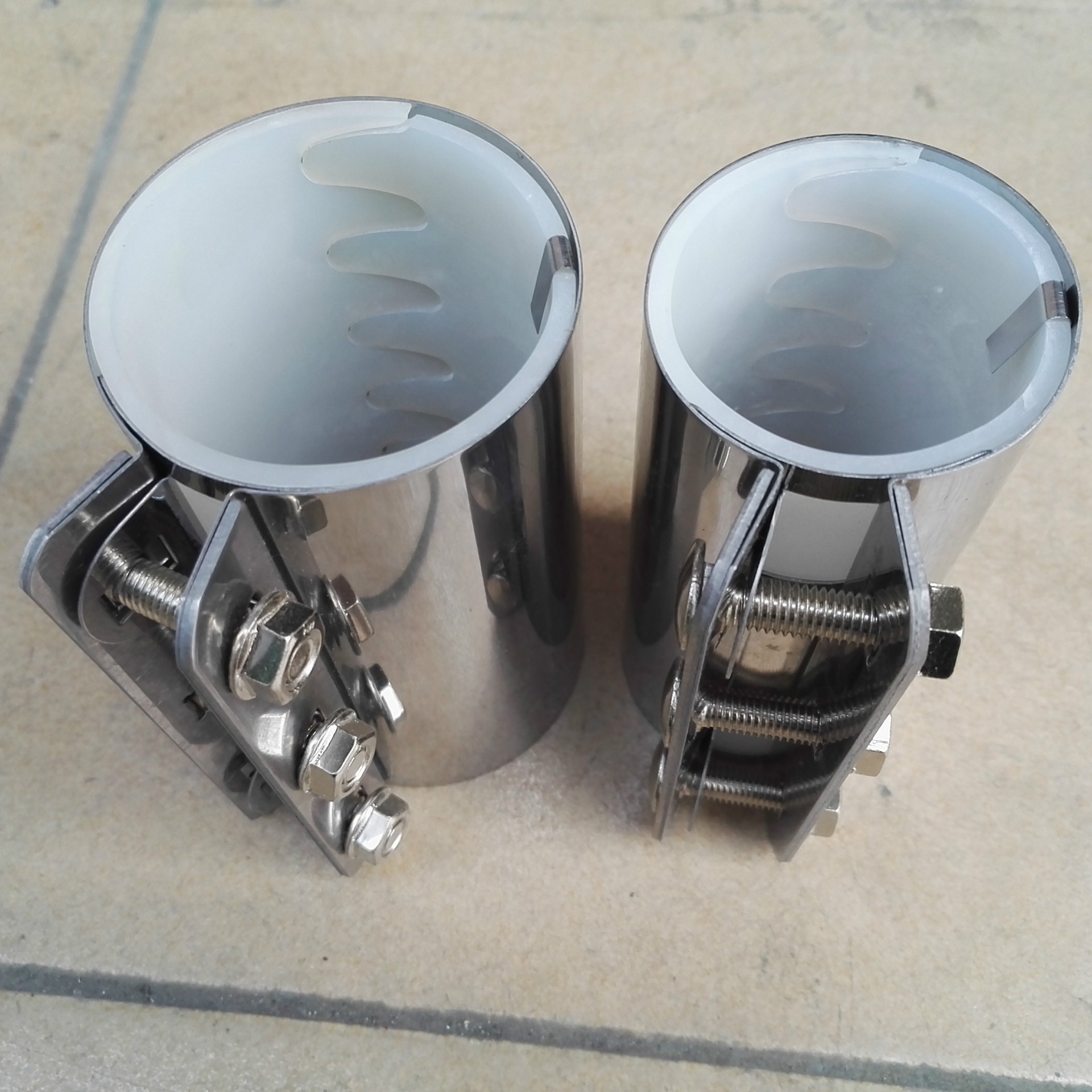 直销2.5寸硅胶管夹 不锈钢管卡 输送管道连接配件 供料系统工程