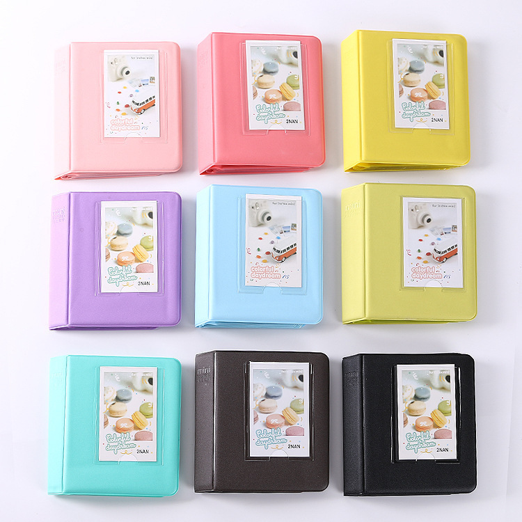 Korean Candy Color Polaroid Polaroid Photo Album 64 Insert Type Polaroid Photo Album Wholesale Korean Candy Color Polaroid Polaroid Photo Album 64 Insert Type Polaroid Photo Album Wholesale