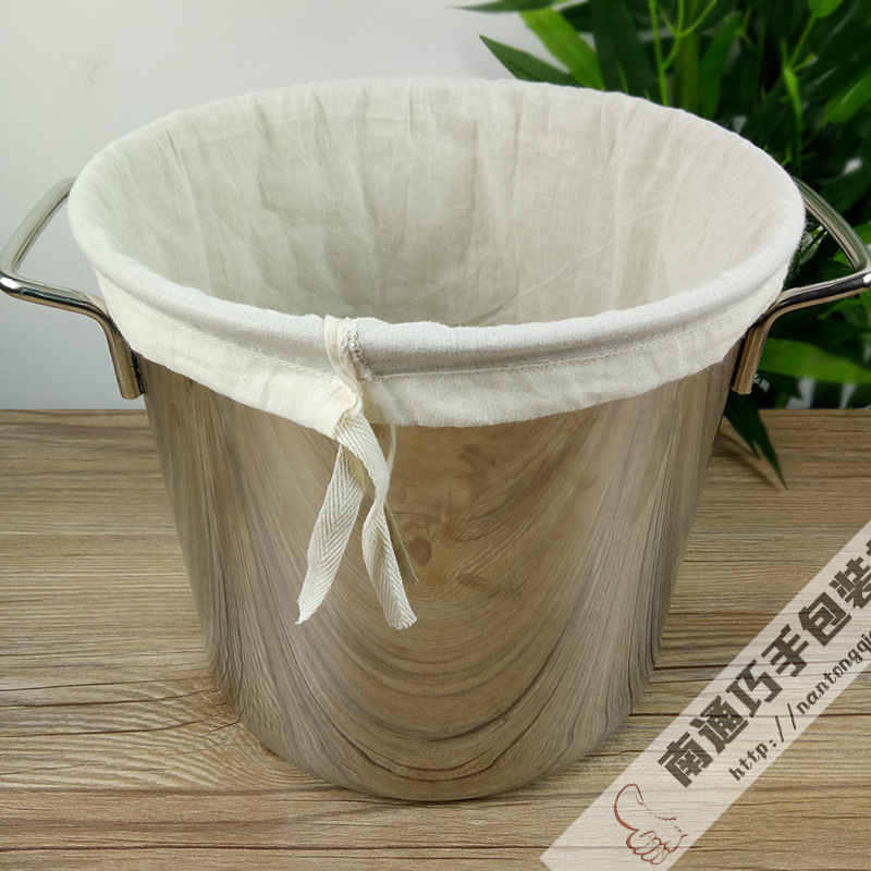 Cylindrical Pure Cotton Yarn Bag Soybean Milk Filter Bag Wine Filter Mesh Bag Bean Products Wine Bag Dehydration Bag Cylindrical Pure Cotton Yarn Bag Soybean Milk Filter Bag Wine Filter Mesh Bag Bean Products Wine Bag Dehydration Bag
